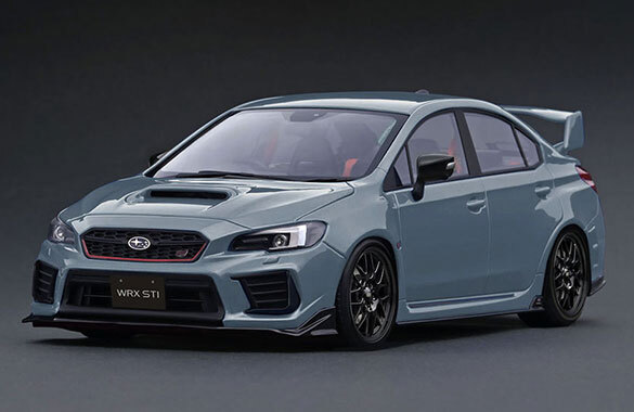 イグニッションモデル IG3612 1/18 スバル WRX CBA-VAB STI グレーカーキ拍卖