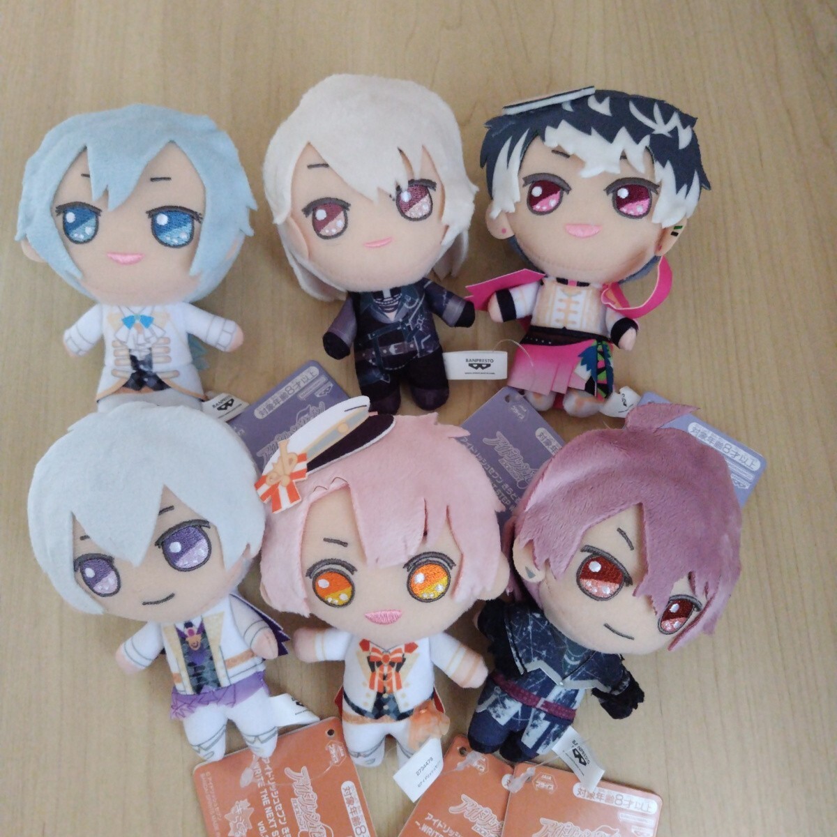 アイドリッシュセブン きらどるぬいぐるみ 〜.WRITE THE NEXT STEP WITH YOU,〜 vol.3 vol.4 タグ付き ★非売品・新品・未使用★ 拍卖