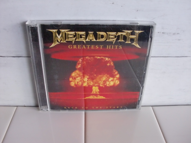 MEGADETH 〇● GREATEST HITS CD+DVD ●〇 メガデス ベスト アルバム CD 初回限定盤拍卖