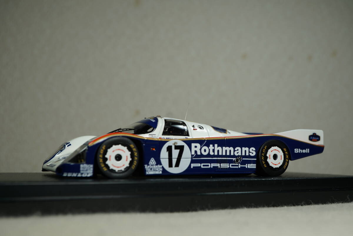 1/43 たばこデカール加工 ルマン 優勝 ignition model Porsche 962 C #17 1987 Le Mans 24h winner ポルシェ 962C Rothmans ロスマンズ拍卖