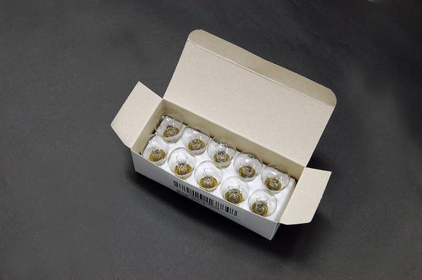 テールライトバルブ 12V23/8W クリア 10個セット 新品 バイクパーツセンター拍卖