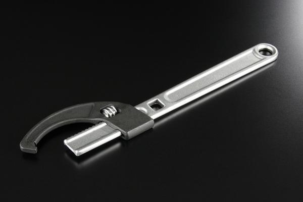 リングナットスパナ スライド式 MotoTools フックレンチ プリロード調整 バイクパーツセンター拍卖