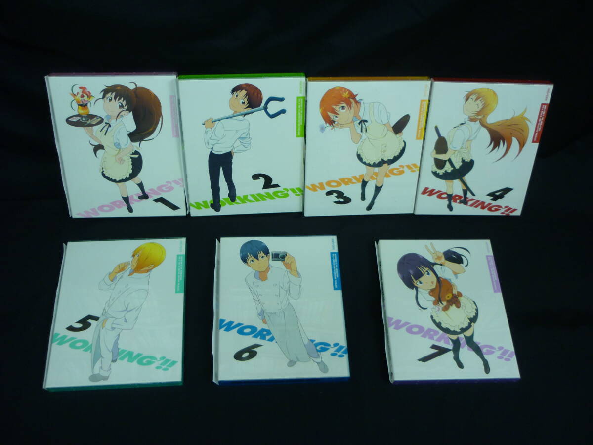 WORKING’!!【全7巻】DVD★完全生産限定版★高津カリノ スクウェアエニックス■KD拍卖
