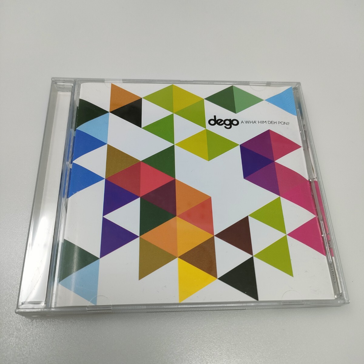CD Dego / A Wha' Him Deh Pon? ディーゴジャケットに書き込み有り 卒 送料込み拍卖