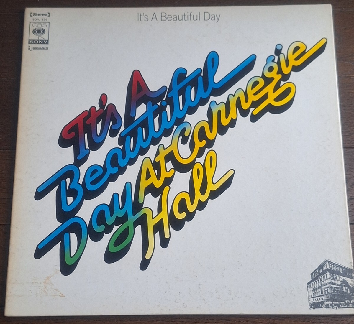 Wジャケット国内盤LP■イッツ・ア ・ビューティフル デイ /It's A Beautiful Day■1972年『アット・カーネギーホール/ At Carnegie Hall』拍卖