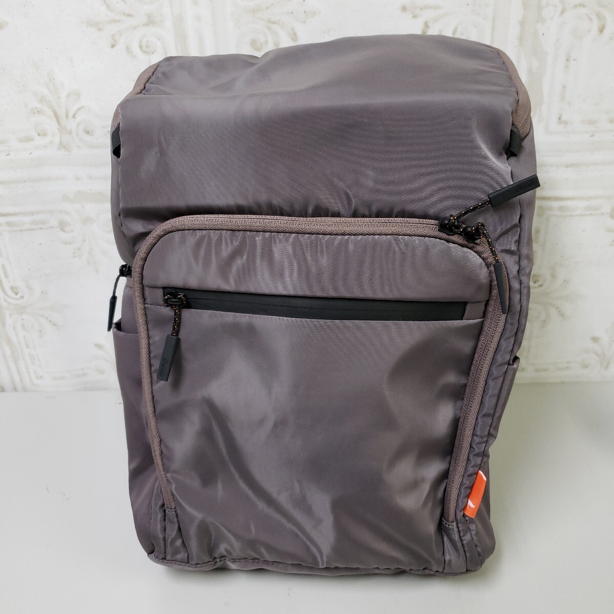 Z-281★エレコム バックパック Che'alo (チェアロ) マザーズバッグ ファーザーズバッグ 抗菌 撥水 A4 13.3インチ ローズグレー BM-CABP01GY拍卖