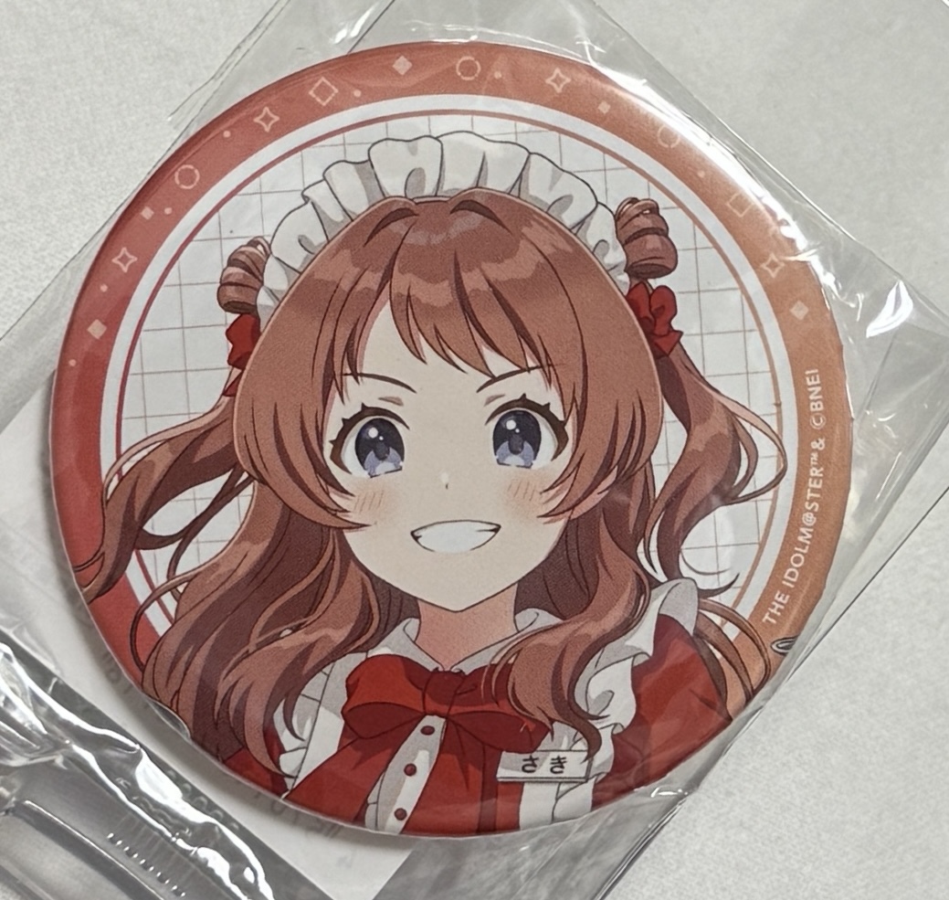 【アイドルマスター】学園アイドルマスター スイパラコラボ缶バッジ『初星学園:花海 咲季』拍卖