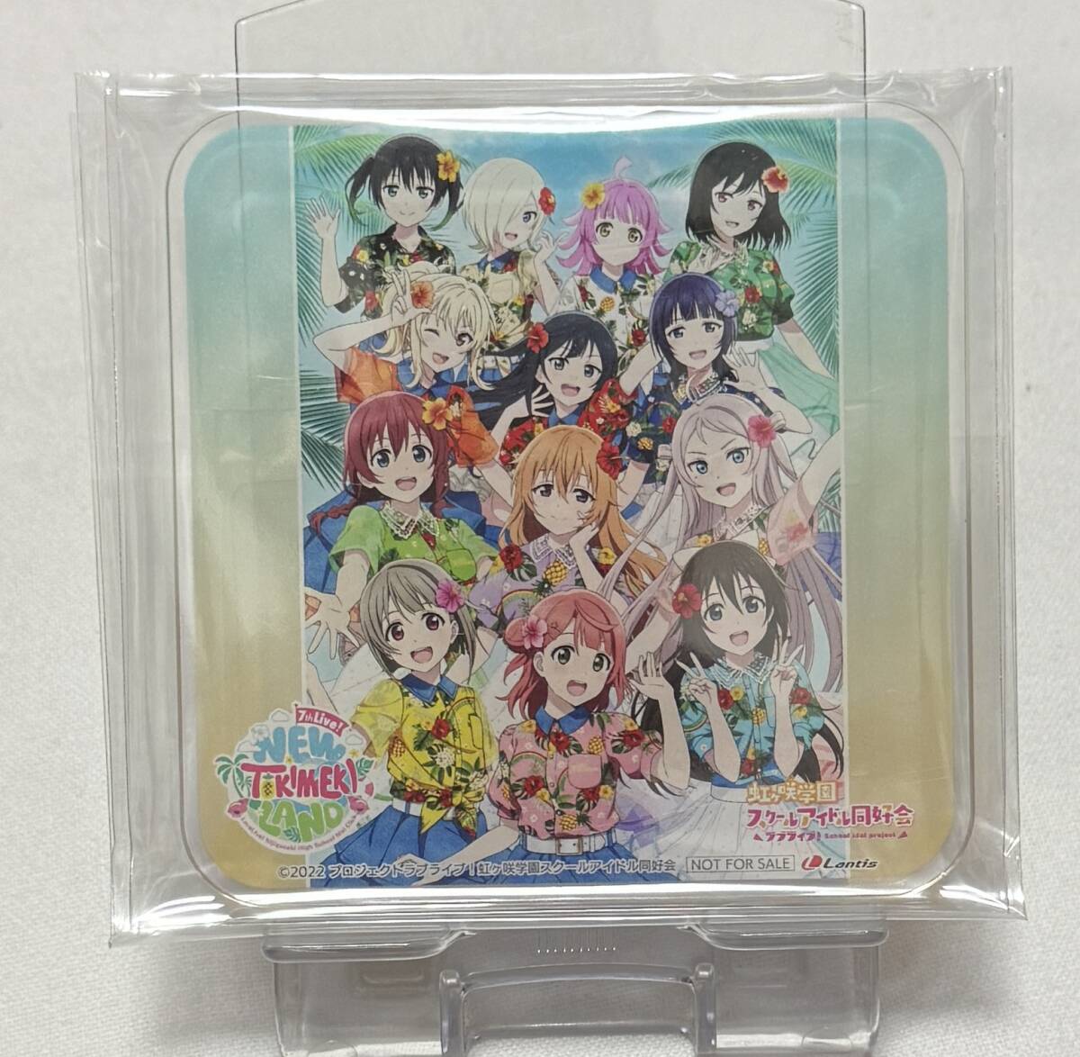 【ラブライブ!虹ヶ咲学園スクールアイドル同好会】7th Live! NEW TOKIMEKI LAND Blu-ray Memorial BOX 特典台座付きアクリルコースター拍卖