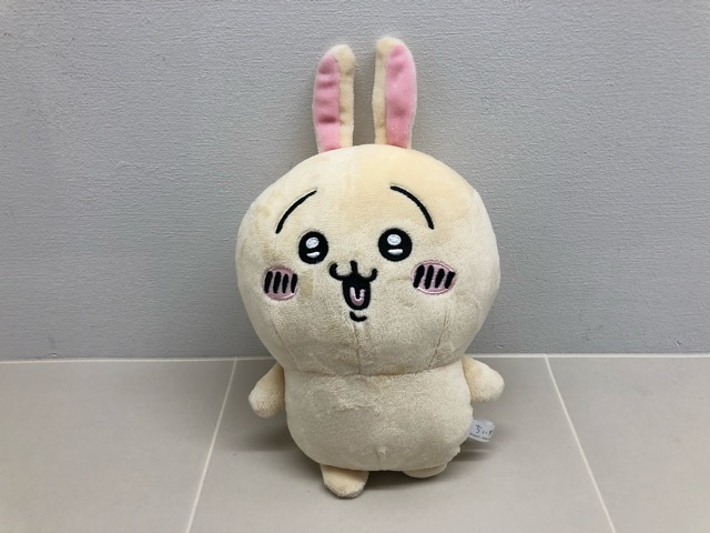 ちいかわ ボイス付きぬいぐるみ うさぎ (ボタン電池付き)【F5052-007】110拍卖