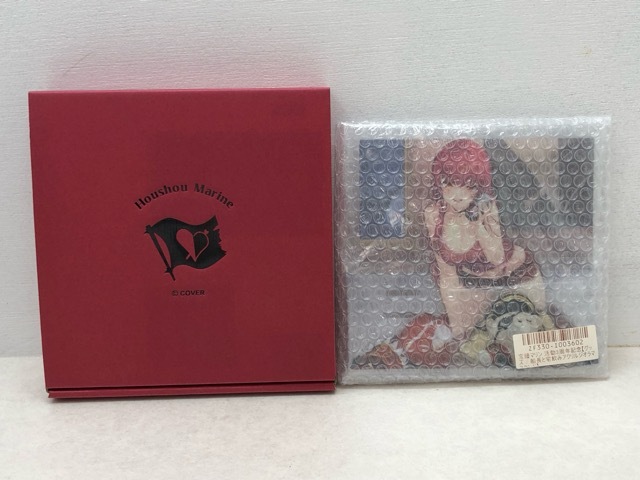 宝鐘マリン 活動3周年記念 海賊船プレート 船長と宅飲みアクリルジオラマ【P2591-008】080拍卖