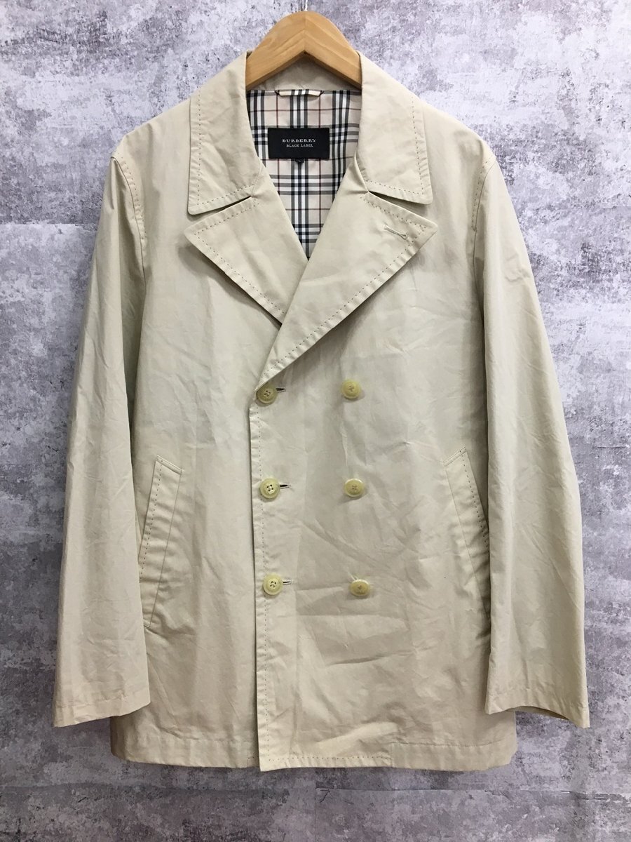 BURBERRY BLACK LABEL バーバリーブラックレーベル ハーフトレンチコート【4935-004】拍卖
