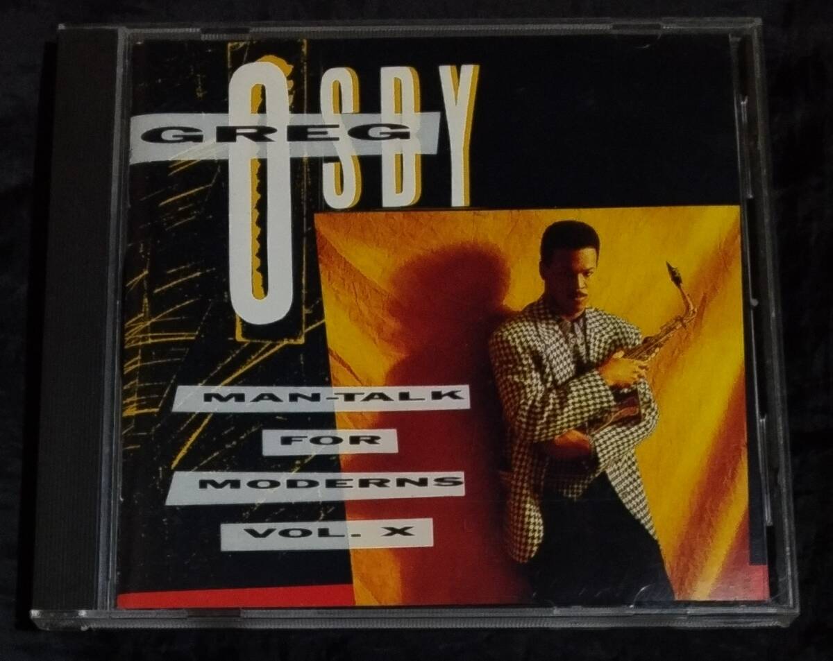 CD/ グレッグ・オズビー / マン・トーク・フォー・モダーンズ GREG OSBY MAN-TALK FOR MOGERNS VOL.X CDP7954142拍卖