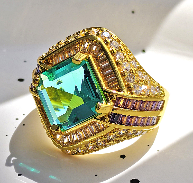 N2506113◆Bigstone◆【イタリア宮廷】人気高品質*ファッション*欧米大人気なリング*11~13号拍卖