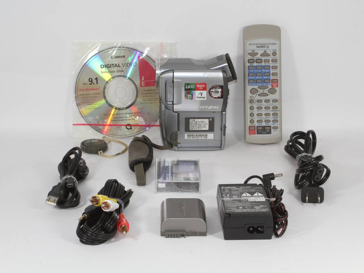 ★キヤノン DM-IXY DV M2 撮影再生OK ダビングに拍卖