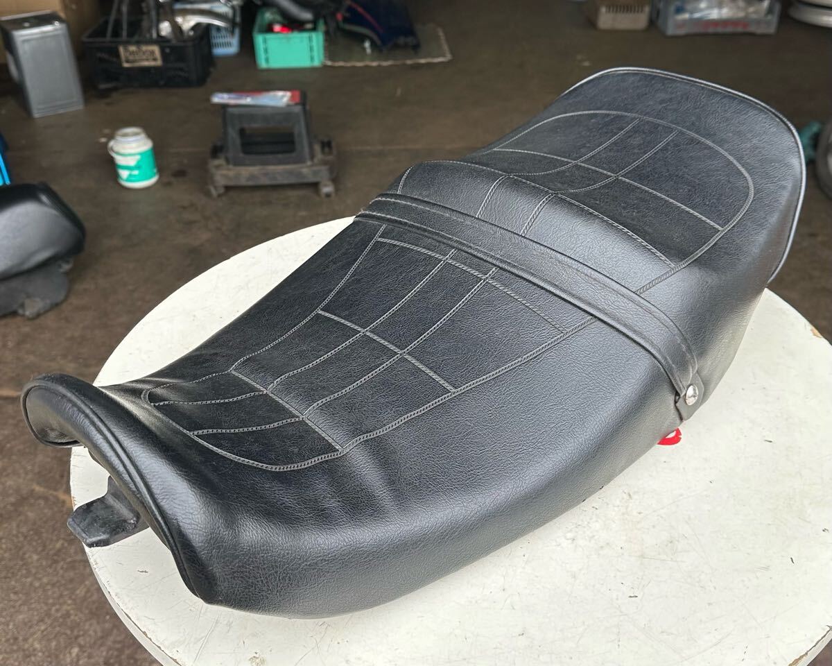 KAWASAKI/カワサキ ゼファー400 シート Z2仕様 あんこ抜きシート ゼファーχ/改 zephyr拍卖
