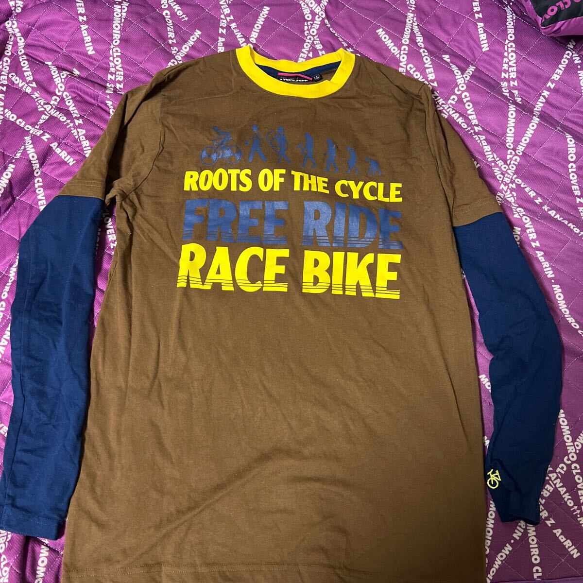 Tarzan長袖Tシャツ LLサイズ ブラウン拍卖