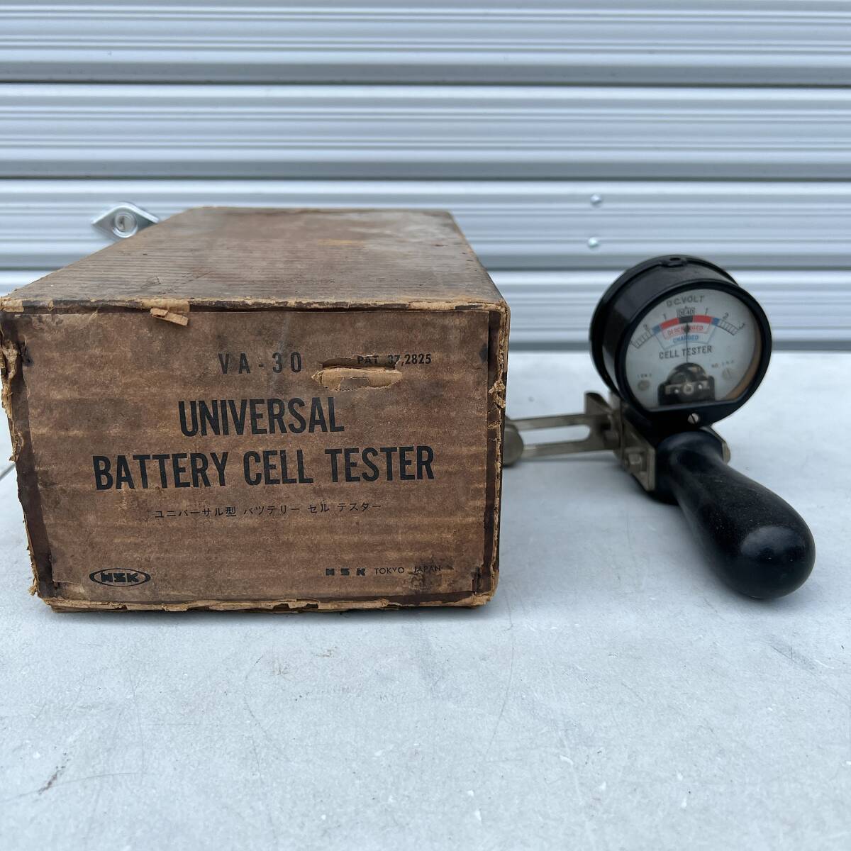 NSK ユニバーサル型 バッテリー セル テスター VA-30 バッテリーチェッカー アンティーク ビンテージ 中古拍卖