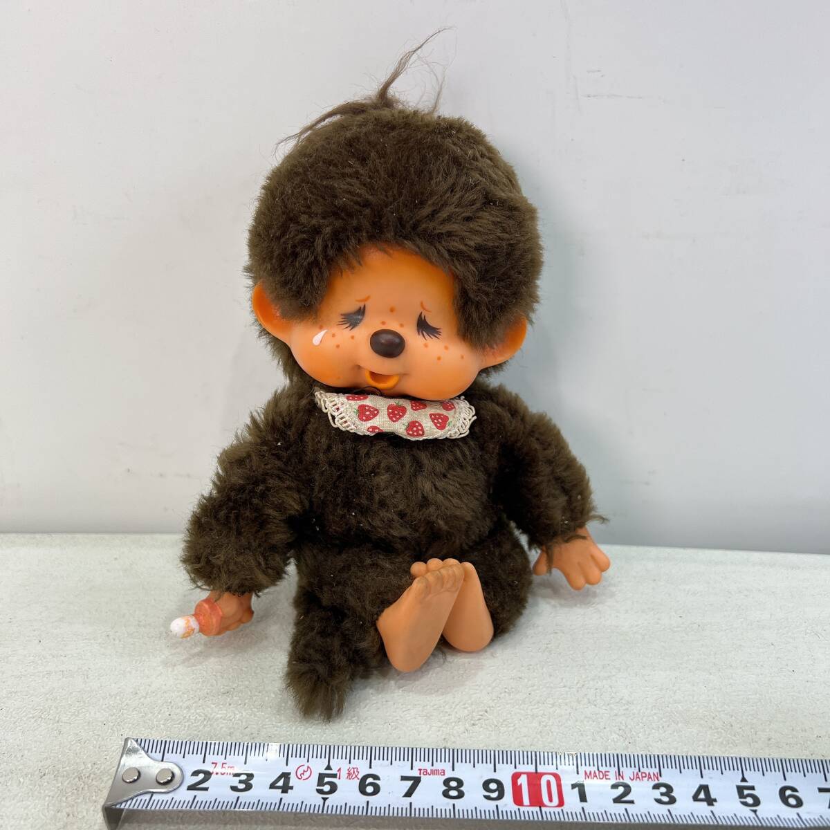 ③モンチッチ 人形 ぬいぐるみ 直立しない 赤ちゃん 泣き顔 セキグチ 昭和レトロ 当時物 中古拍卖
