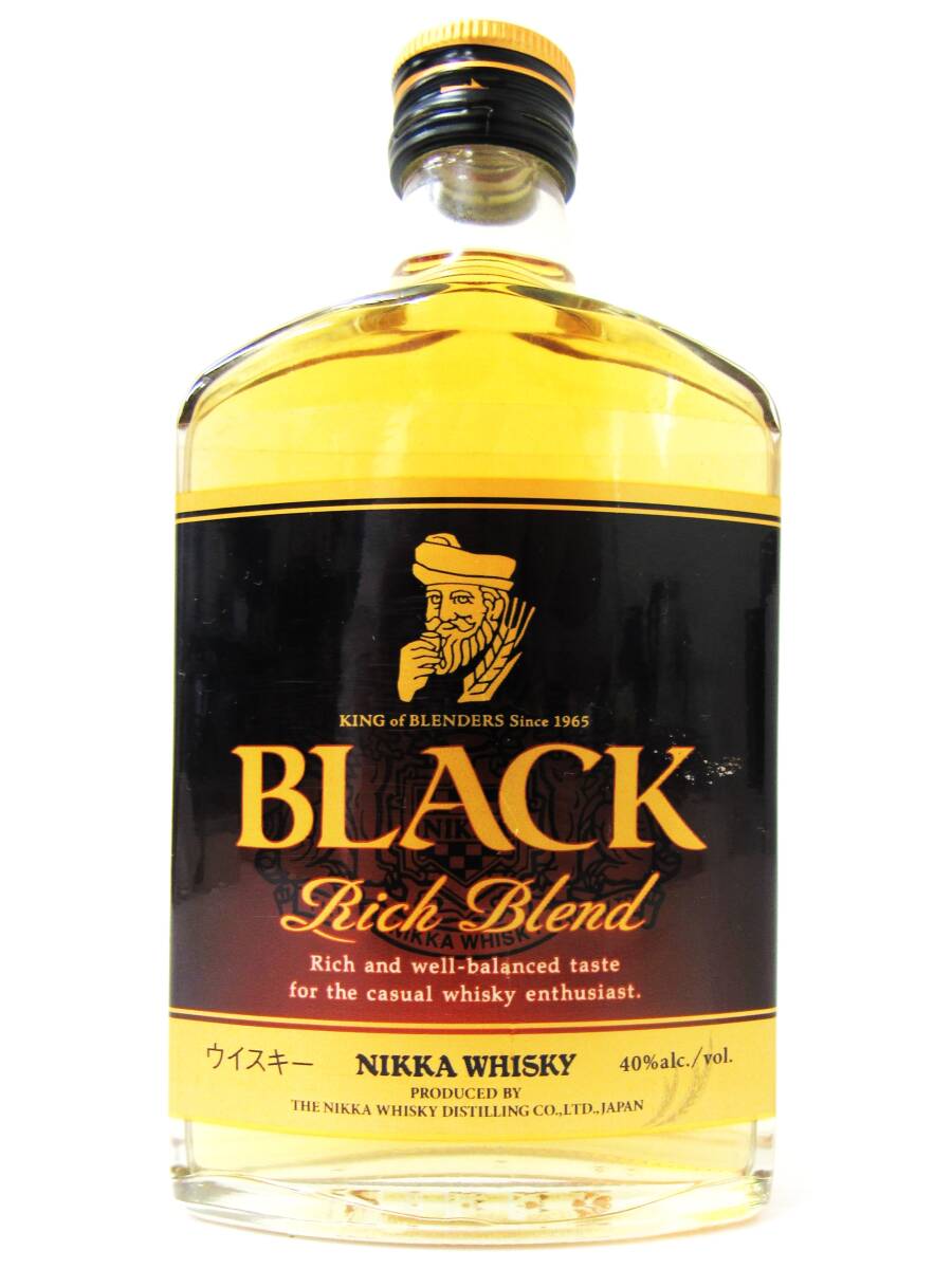 【広島県内限定発送】未開栓 ニッカウィスキー NIKKA WHISKY ブラックニッカ リッチブレンド 180ml アルコール分 40% HG拍卖