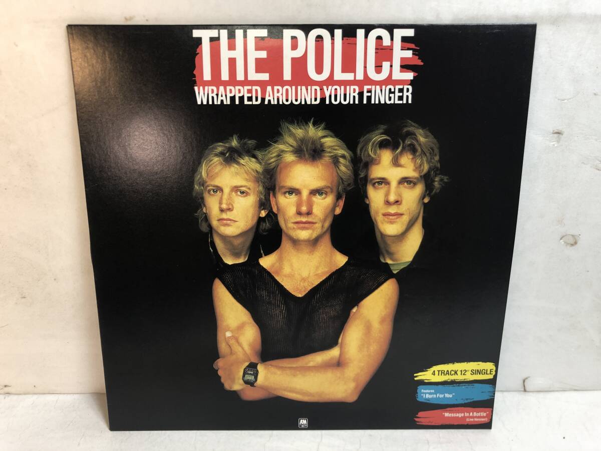 50609S 美盤 12inch LP★ポリス/THE POLICE/WRAPPED AROUND YOUR FINGER★AMP-18051拍卖