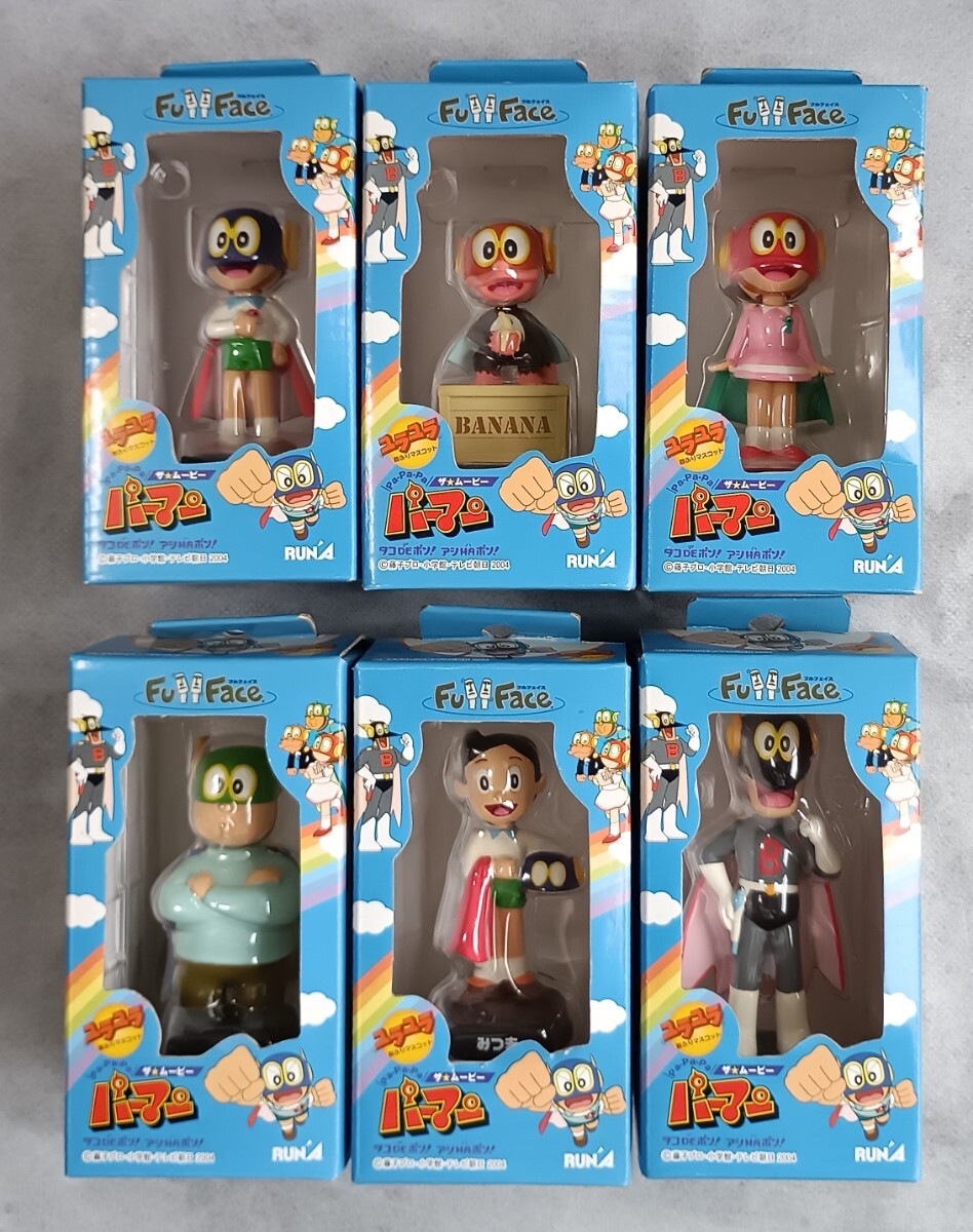 ラナ◆パーマン 首ふりマスコット 全6種(コンプ)/パーマン1号/2号/3号/4号/バードマン/みつ夫★未使用拍卖