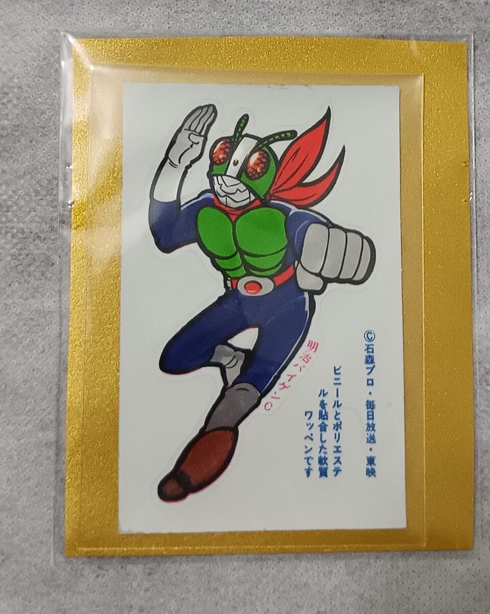 仮面ライダー 2点◆ステッカー/ワッペン★未使用拍卖