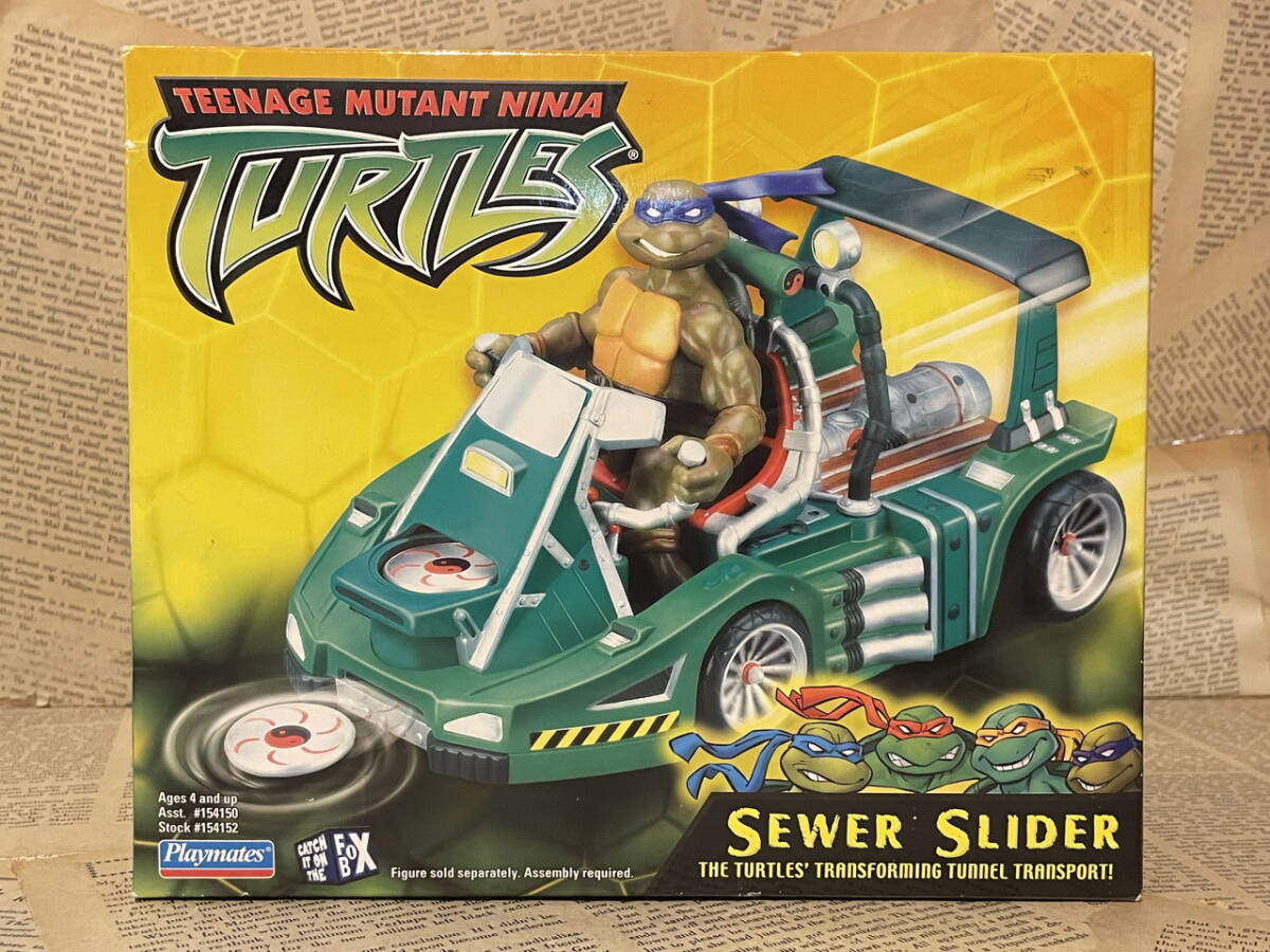 ☆タートルズ/アクションフィギュア/即決ビンテージUSA/Playmates/TMNT/Sewer Slider(2002/MIB) TM-288拍卖
