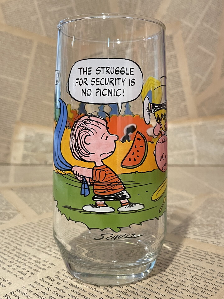 ☆1980年代/ピーナッツ/グラス/即決ビンテージUSA/マクドナルド/スヌーピー/Camp Snoopy Collection/Glass(80s/McD) GL-050拍卖
