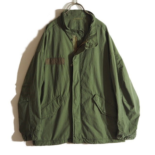 P4752f47 ▼Deuxieme Classe ドゥーズィエムクラス▼ ミリタリーブルゾン カーキ / オーバーサイズ コットンナイロン ジャケット 春~秋拍卖