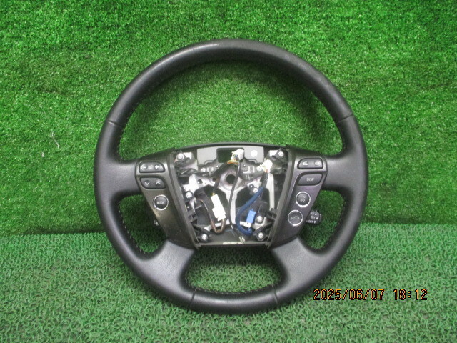 GWS204 クラウン 平成20年 純正ステアリングホイール/ハンドル 251941拍卖