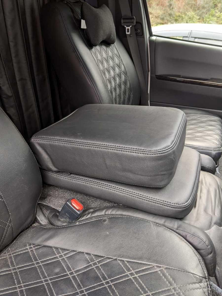 トヨタハイエースフラットアームレスト標準S-GL用PVCレザー1~6型SHINKE製拍卖