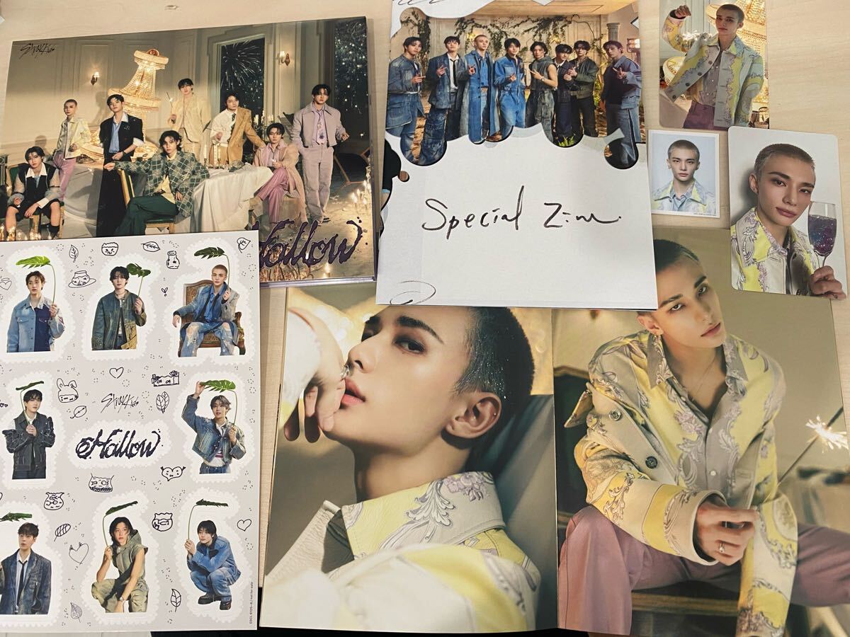 Stray Kids Hollow 初回限定盤B トレカ IDフォト ヒョンジン スキズ straykids ジニレット フォトブック CD アルバム拍卖