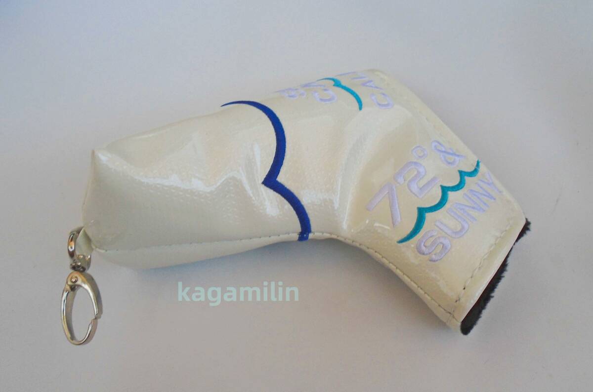 パターカバースコッティキャメロンツアーツアー支給 新作 磁石タイプ開閉 SUNNY 白拍卖