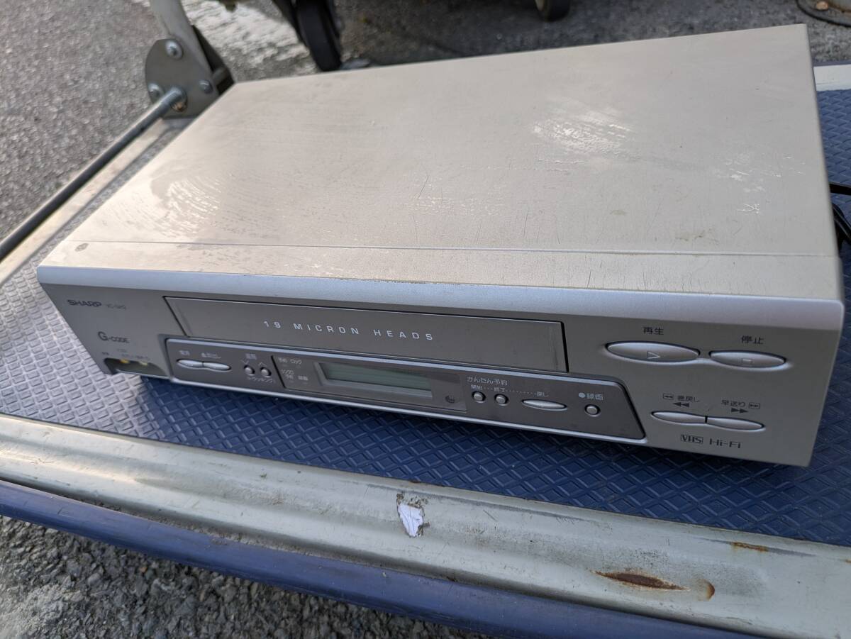 SHARP ビデオデッキ 本体のみ 現状品 10128077-45825拍卖