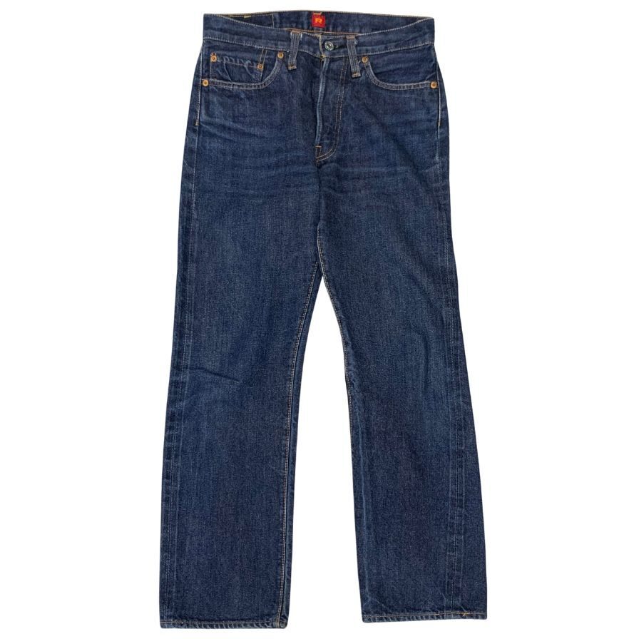 ジーンズ・デニム リゾルト ストレートデニムパンツ 710 ブルー W29L29 メンズ ボタンフライ 赤耳 RESOLUTE 【AFB30】拍卖