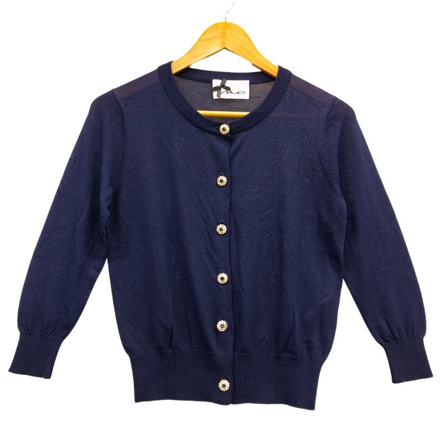 美品◆ニット・セーター ノーシークレッツ セーター レディース ネイビー サイズ40 NO SECRETS 【AFB43】拍卖