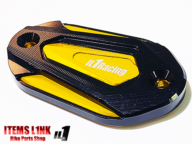 LK19-22GD フロントブレーキ マスターシリンダー カバー アルミ製 ゴールド ニンジャ250 ニンジャ400 Z250 Z400 Ninja専用拍卖