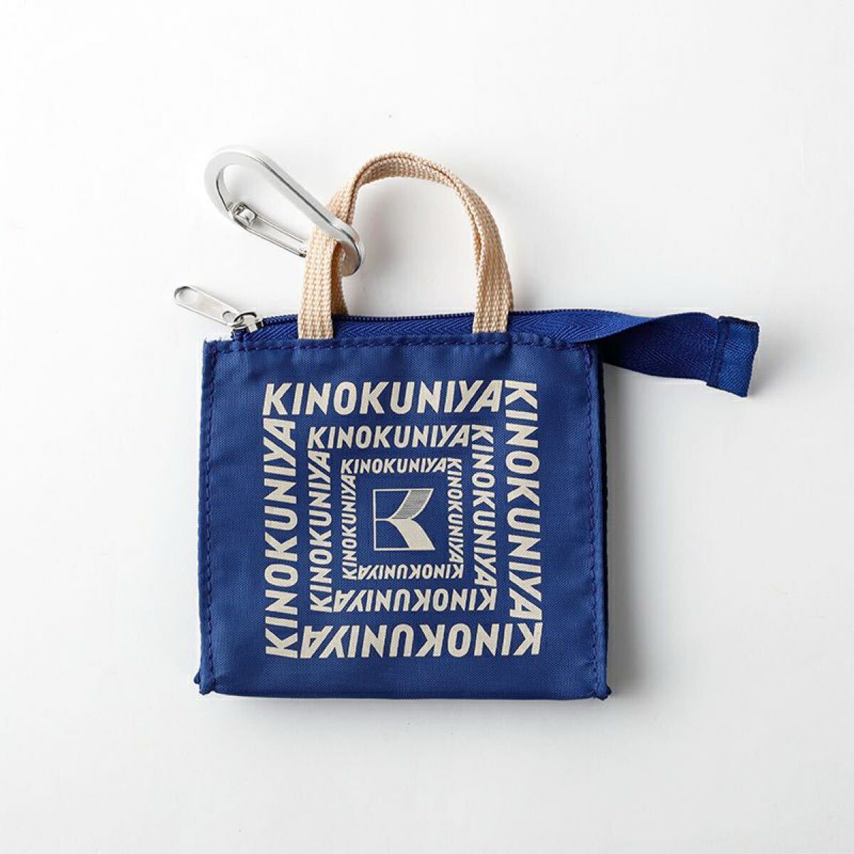 【新品】紀ノ国屋 ミニミニバッグ インディゴ ポーチ拍卖