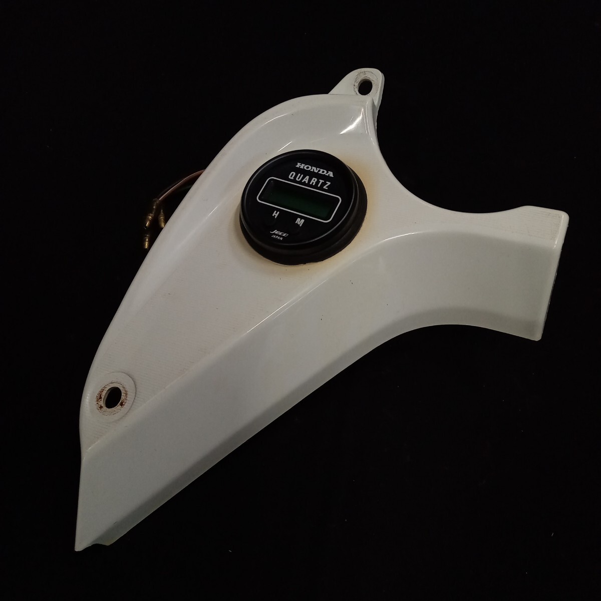 超激レア★CBR250FOUR/MC14★純正オプション・クオーツ時計 ・メーターカバー付・刻印64260-KT7A-0000 左側 拍卖