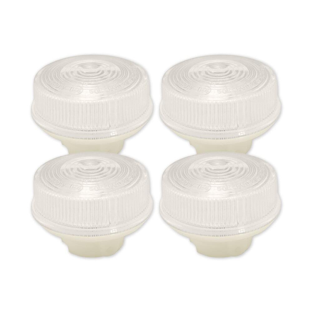 ホンダ リトルカブ クリア ウインカーレンズ 4個セット ウェッジ球付属拍卖