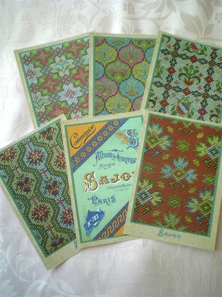 `*:;,.★ SAJOU サジュー★・:.,;* ポストカード6枚セット 7拍卖