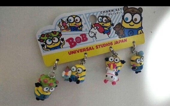 ミニオンズ ミニオン ユニバ USJ チャーム キーホルダー 新品拍卖