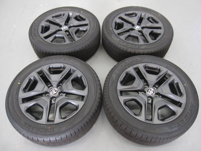 【RAV4】 純正アルミ 19X7.5J +40 114.3/5H AVID GT 235/55R19 SET 新車外し品拍卖