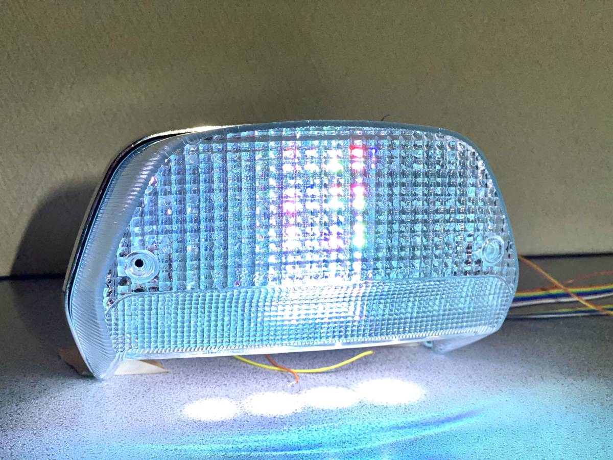 【60日保証】RGB ゼファー400X☆流れるテールランプLEDユニット☆超爆光57発!拍卖