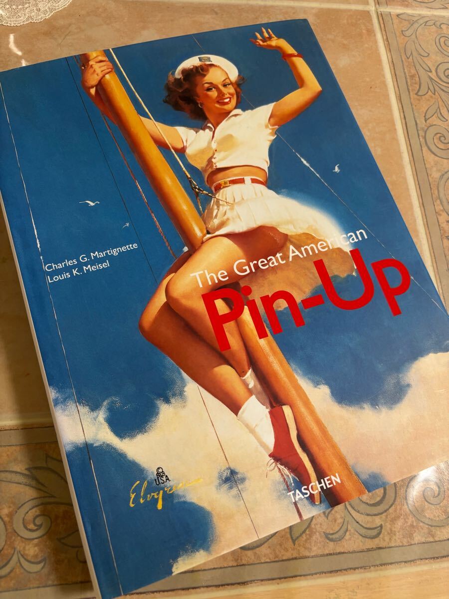 洋書 豪華アメリカン ピンナップガール The Great American Pin-Up 有名アーティストたちの競演 英語, フランス語, ドイツ語拍卖