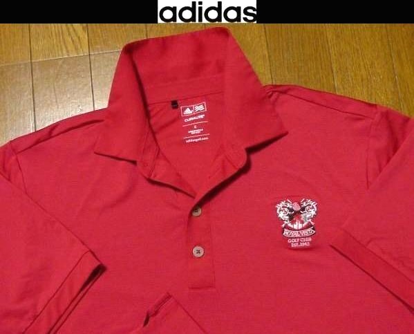 M 日本サイズ位アディダスUSA限定美品豪華特注仕様4方向伸縮速乾ストレッチ ポロシャツ日本未発売拍卖