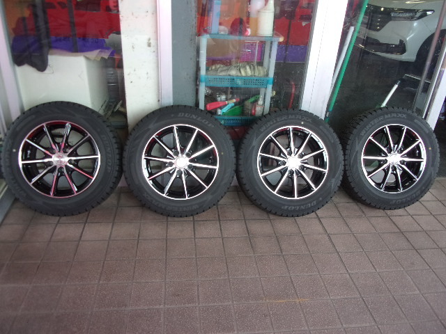 ♪S3259 2024年製 ダンロップ ウィンターマックス 195/65R15 アルミホイールセット ノア・VOXY♪拍卖