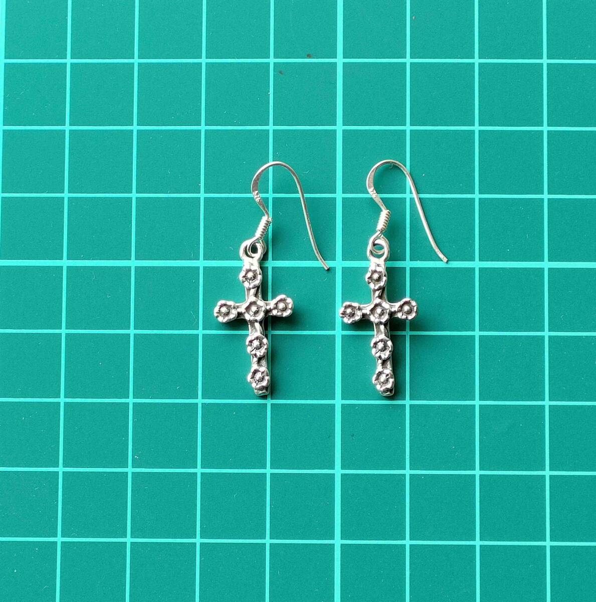 ★ 薔薇 シルバー ピアス ローズ ROSEバラ SILVER 925 ★拍卖