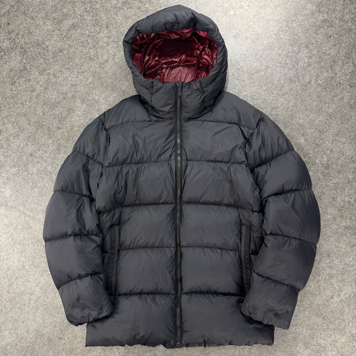 UNIQLO +J ユニクロ プラスジェイ ライトダウンボリュームパーカ ダウンジャケット 防寒 ダウン90%入り 軽量 メンズ 311-432654拍卖