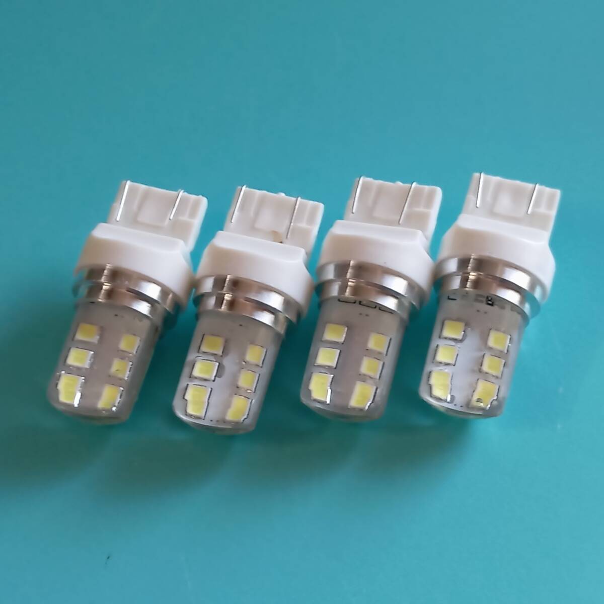 T20 LED バックランプ 爆光!30系 プリウス 前期 後期/40系 プリウスα/シグナス/100系 ランドクルーザー 12V ホワイト 4個セット /12拍卖